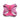 Tiny Trails step-in dog harness - Pink Panther