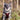 Tiny Trails step-in dog harness - Leaf me not